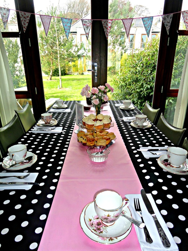 1950s inspired afternoon tea party Waterford