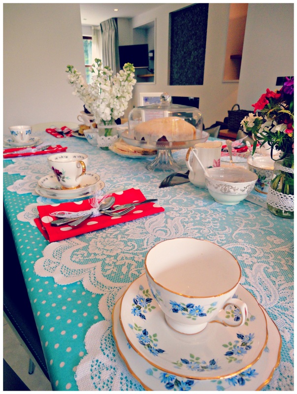 Tea party at Waterford Castle Lodges
