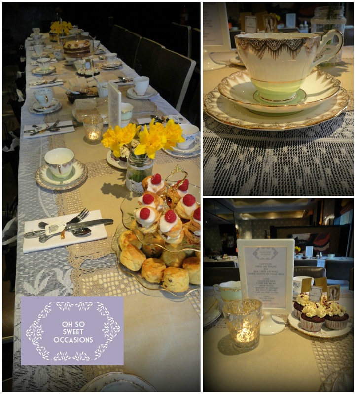 All set-up for a 1920s inspired tea party