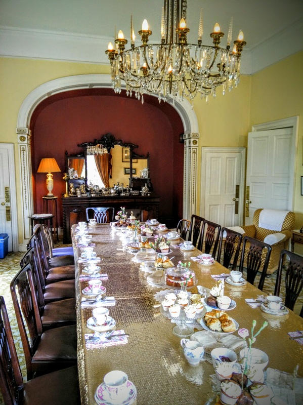 Tea party Blanchville House, Kilkenny