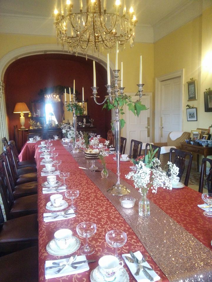 Christmas afternoon tea party Blanchville House Kilkenny