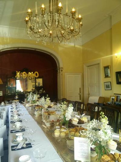 Gossip Girl inspired afternoon tea party Blanchville House Kilkenny