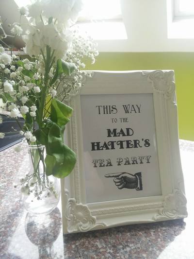 Mad Hatter's afternoon tea party for a hen party in the Beechview Apartments Kilkenny